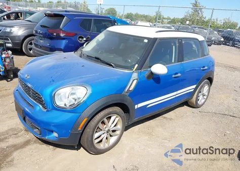 2013 Mini Countryman Cooper S from USA, damaged, VIN WMWZC3C50DWP24505